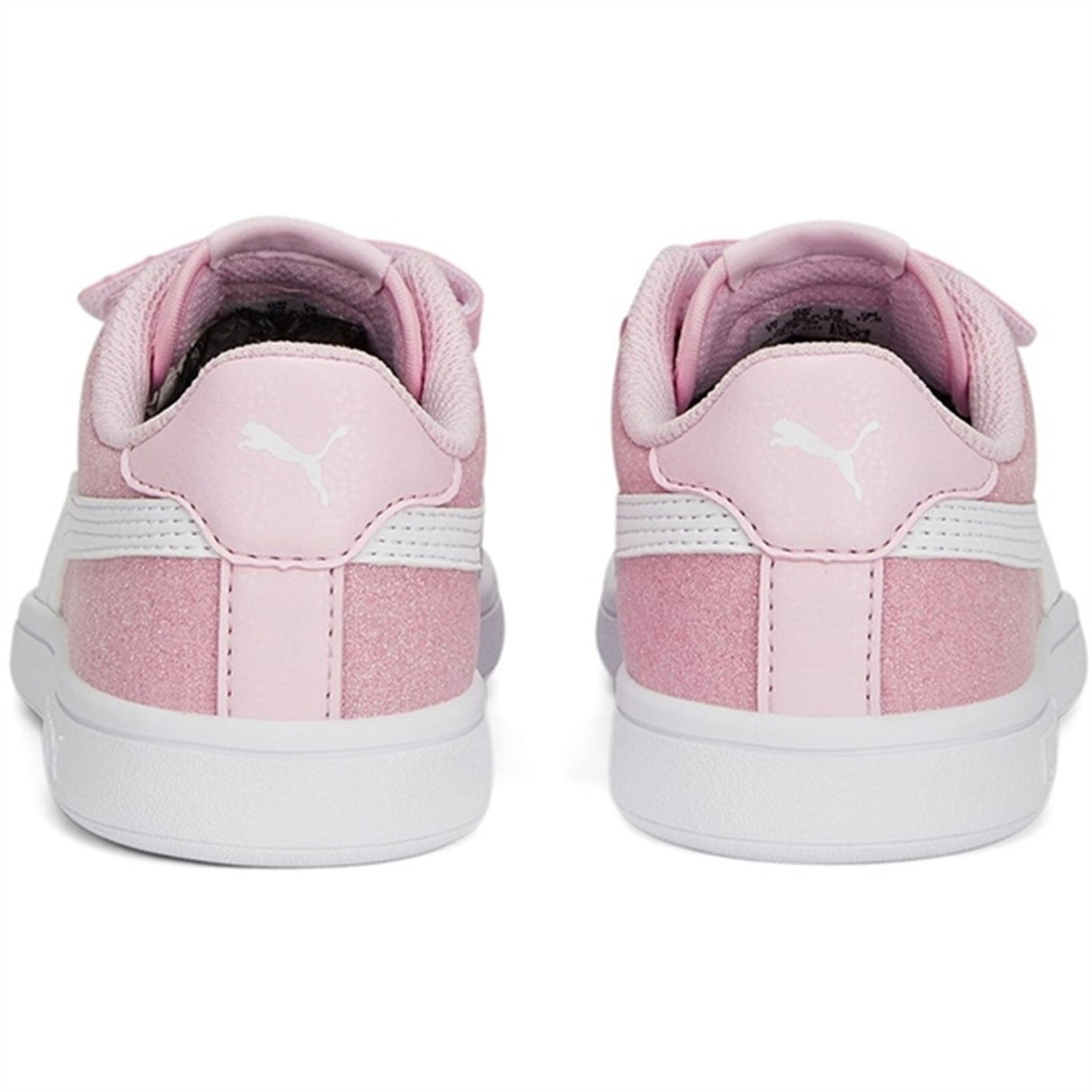 Puma Smash v2 Glitz Glam V PS Pearl Pink-White Sneakers