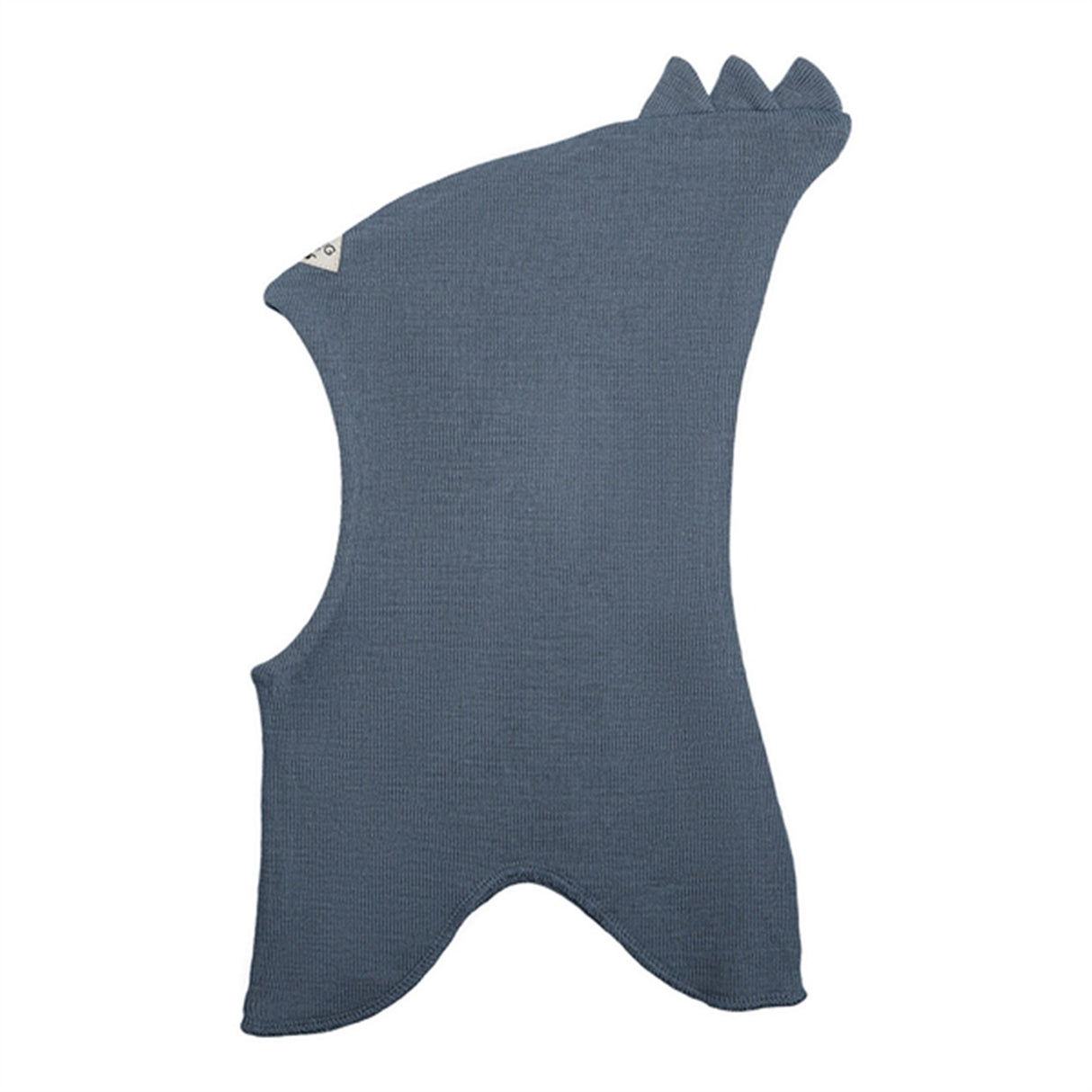 Racing Kids Dino Balaclava Wool/Cotton 3-layered Dusty Blue