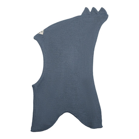 Racing Kids Dino Balaclava Wool/Cotton 3-layered Dusty Blue