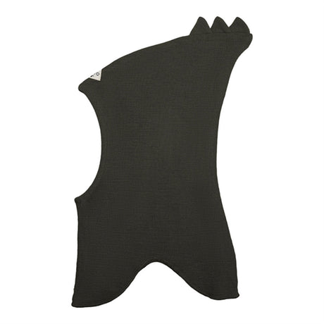 Racing Kids Dino Balaclava Wool/Cotton 3-layered Dusty Forest Green