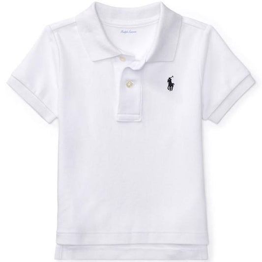 Ralph Lauren Baby Boy Polo T-Shirt White
