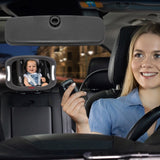 REER Car Mirror with Light