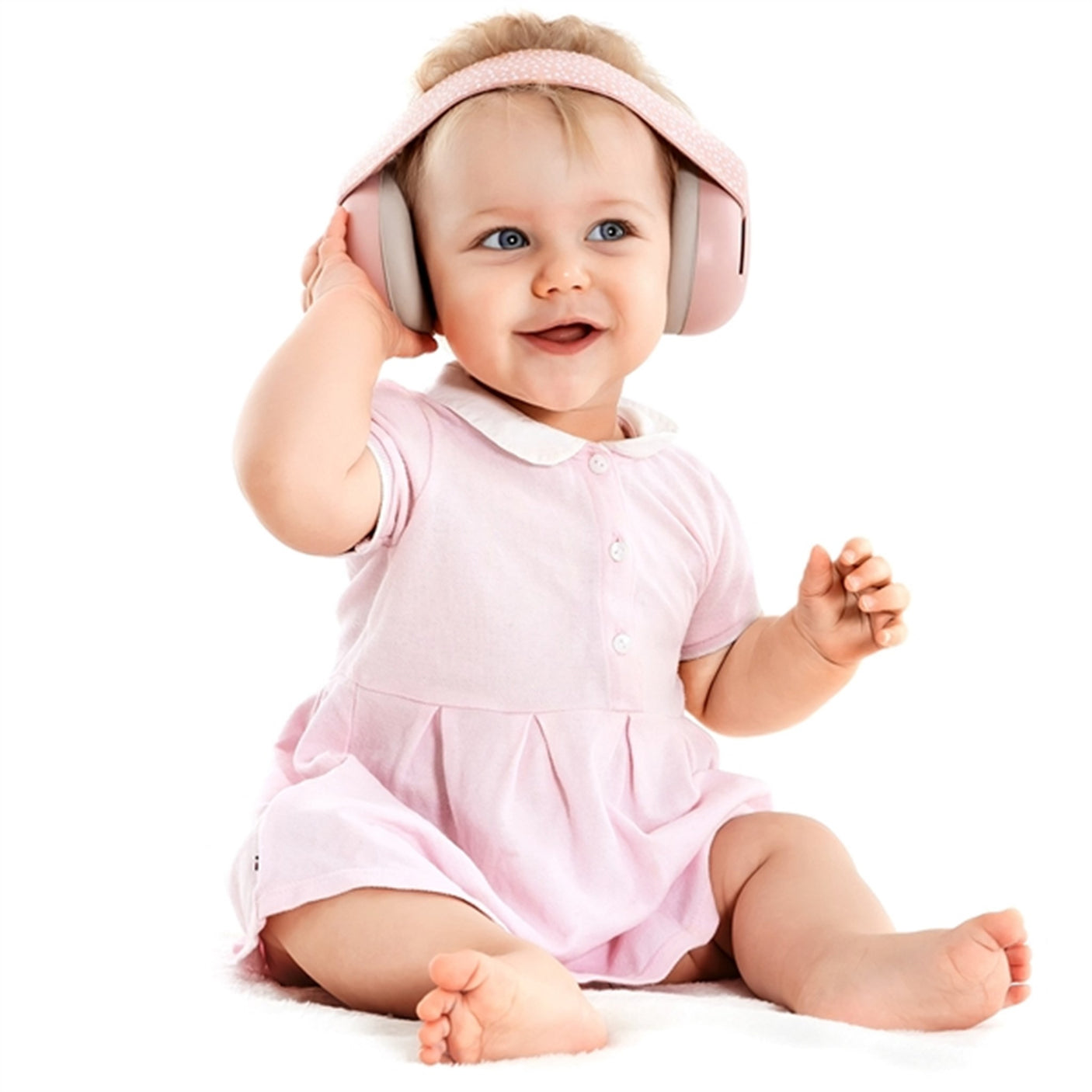 REER Baby Earmuffs Pink