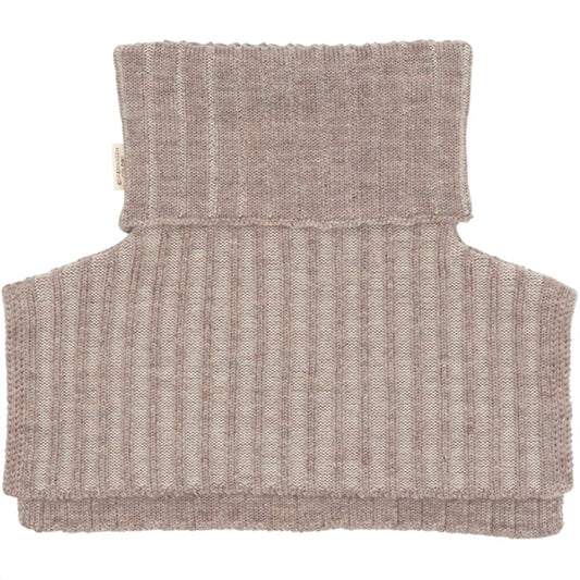 Copenhagen Colors Natural Melange Cream Reversible Merino Tube W. Collar