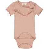 Wheat Rose Dawn Ruffle Rib Body