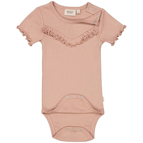 Wheat Rose Dawn Ruffle Rib Body