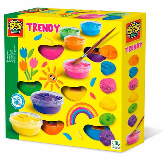 SES Creative Poster Colors Trendy 6x45ml