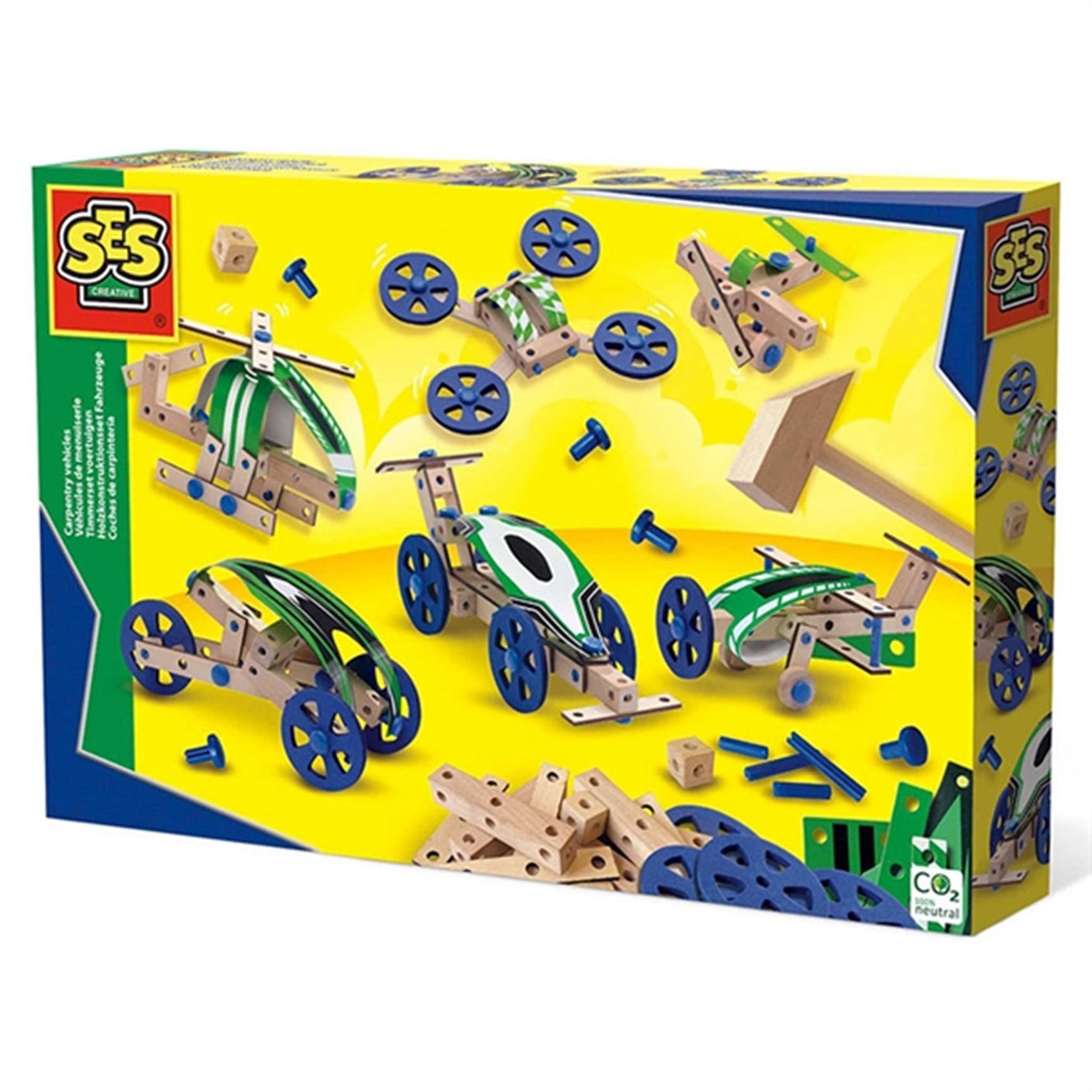 SES Creative Wood Cars