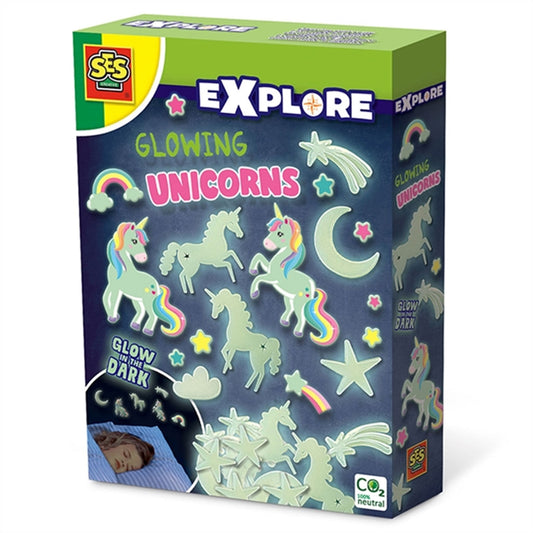 SES Creative Glowing Unicorns And Shooting Stars