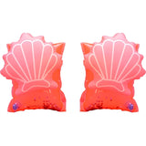 SunnyLife Buddy Float Bands Shell Neon Coral