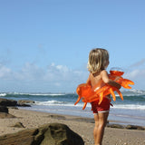 SunnyLife Pool Ring Sonny the Sea Creature Neon Orange