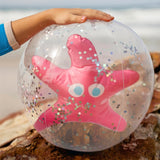 SunnyLife 3D Beach Ball Ocean Treasure Rose