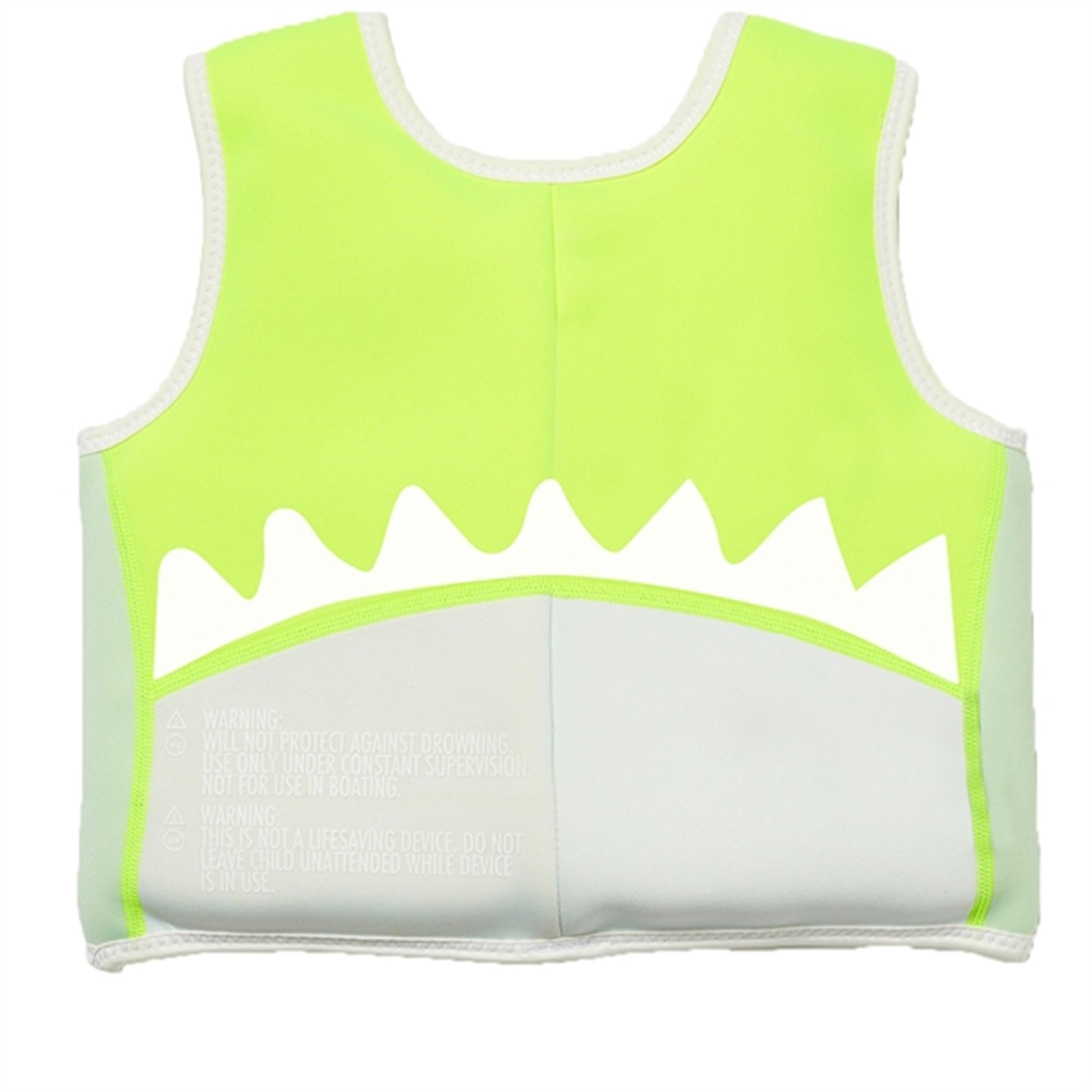SunnyLife Float Vest Shark Tribe Blue Neon Citrus