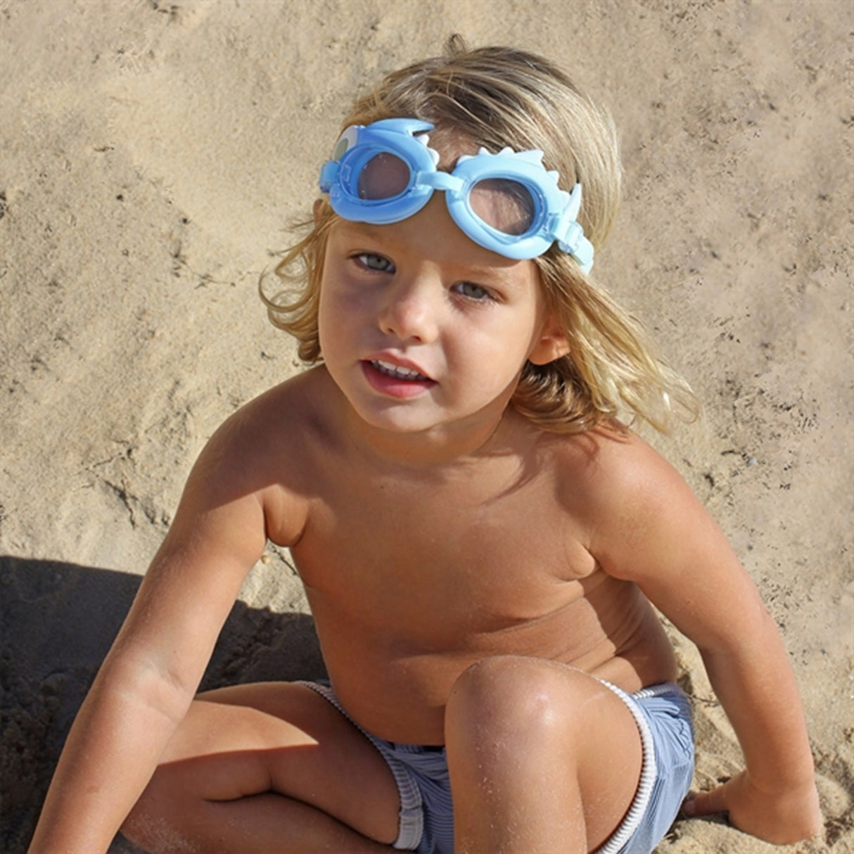 SunnyLife Swim Goggles Shark Tribe Khaki