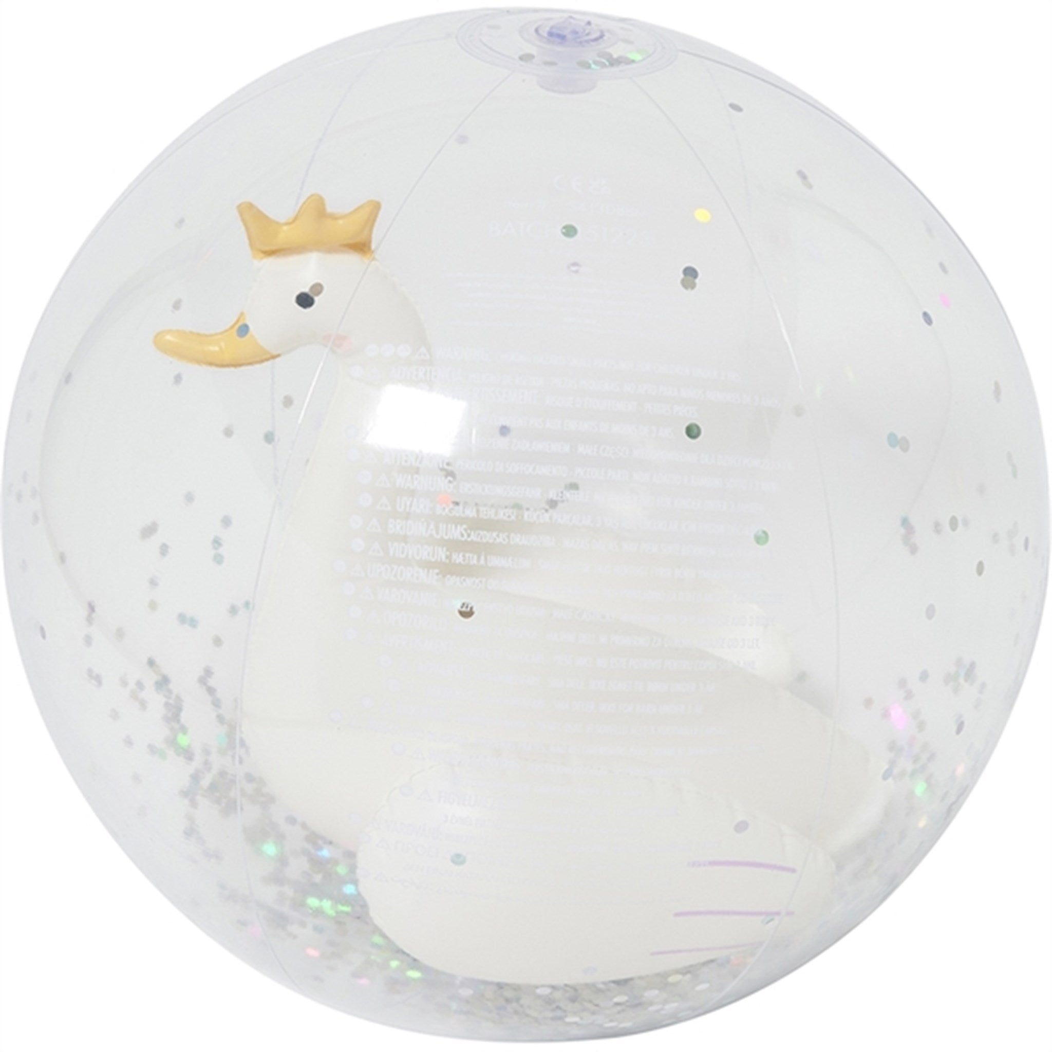 SunnyLife 3D Beach Ball Princess Swan Multi 4