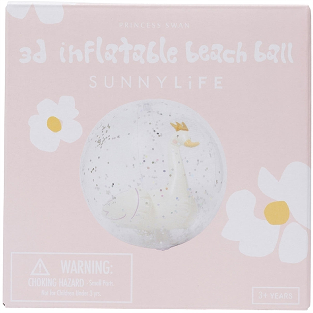 SunnyLife 3D Beach Ball Princess Swan Multi