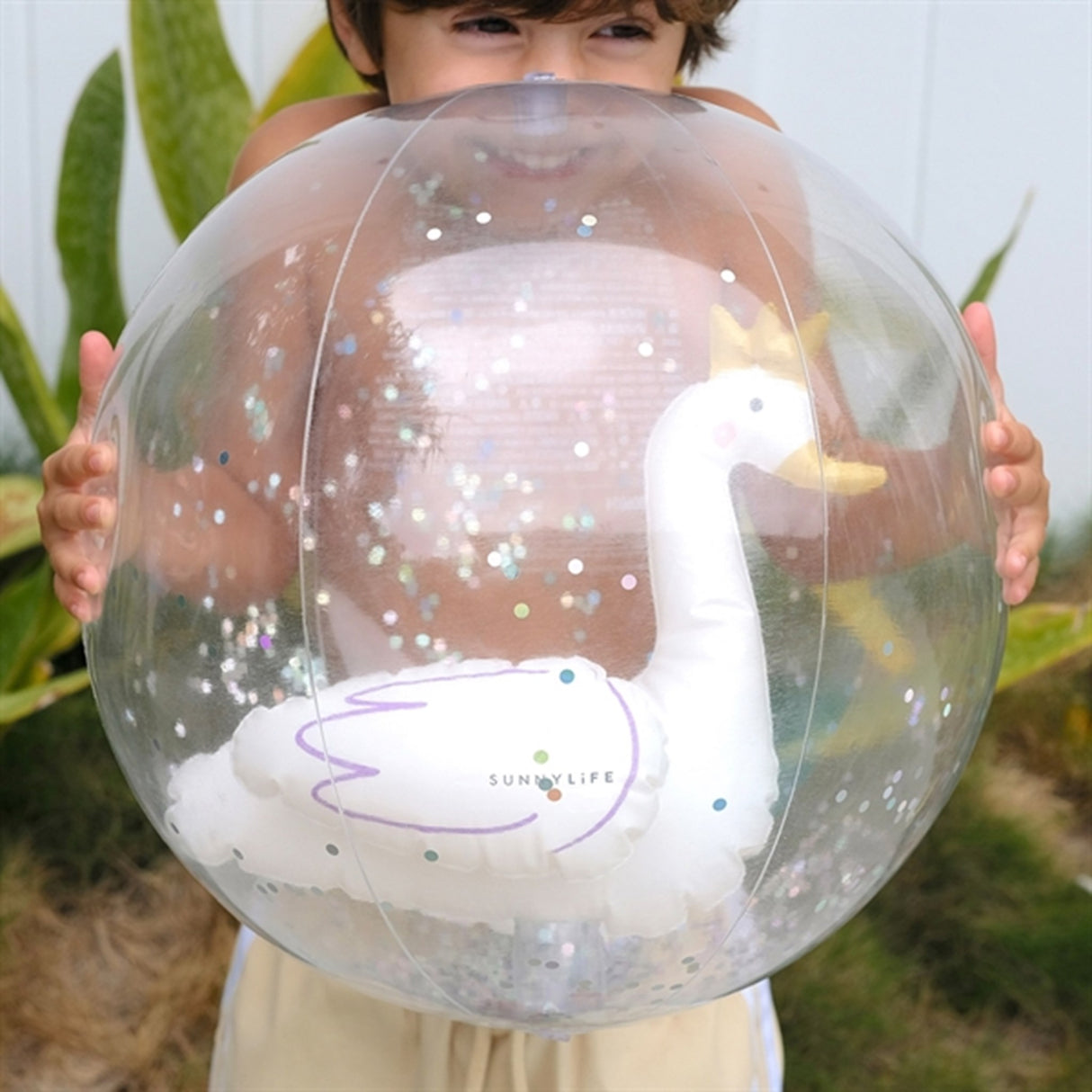 SunnyLife 3D Beach Ball Princess Swan Multi