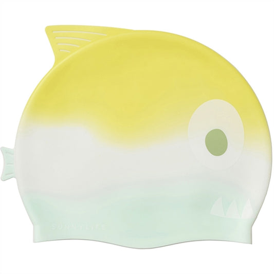 SunnyLife Swimming Cap Salty the Shark Multi