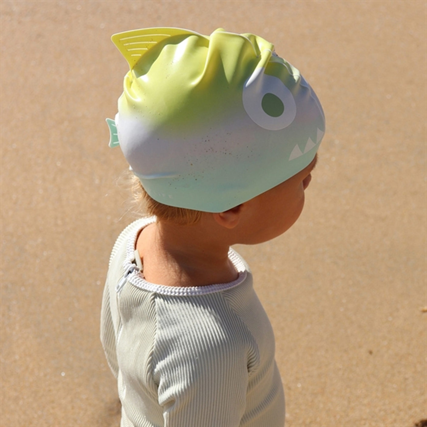 SunnyLife Swimming Cap Salty the Shark Multi