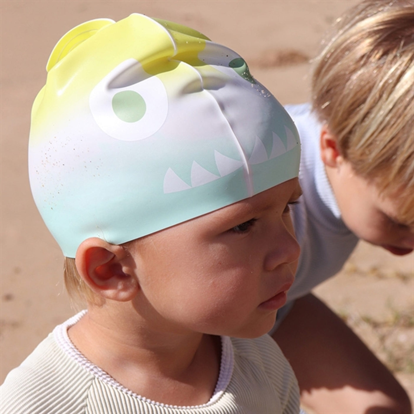 SunnyLife Swimming Cap Salty the Shark Multi