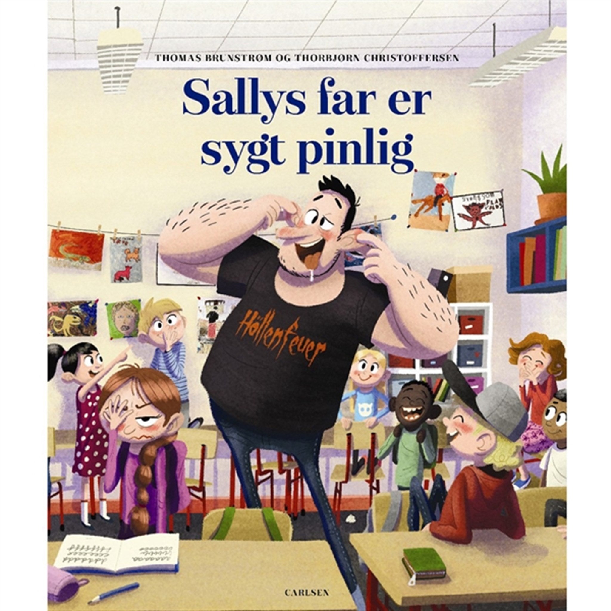 Forlaget Carlsen Sallys Far Er Sygt Pinlig