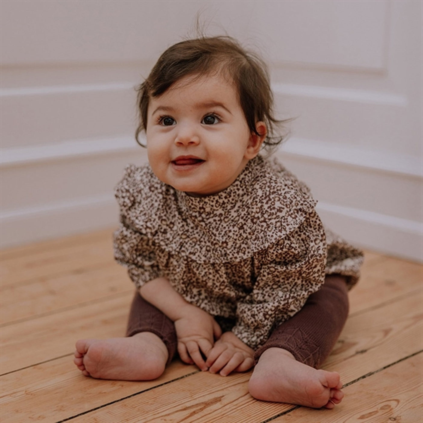 That's Mine Flores Red Santu Shirt