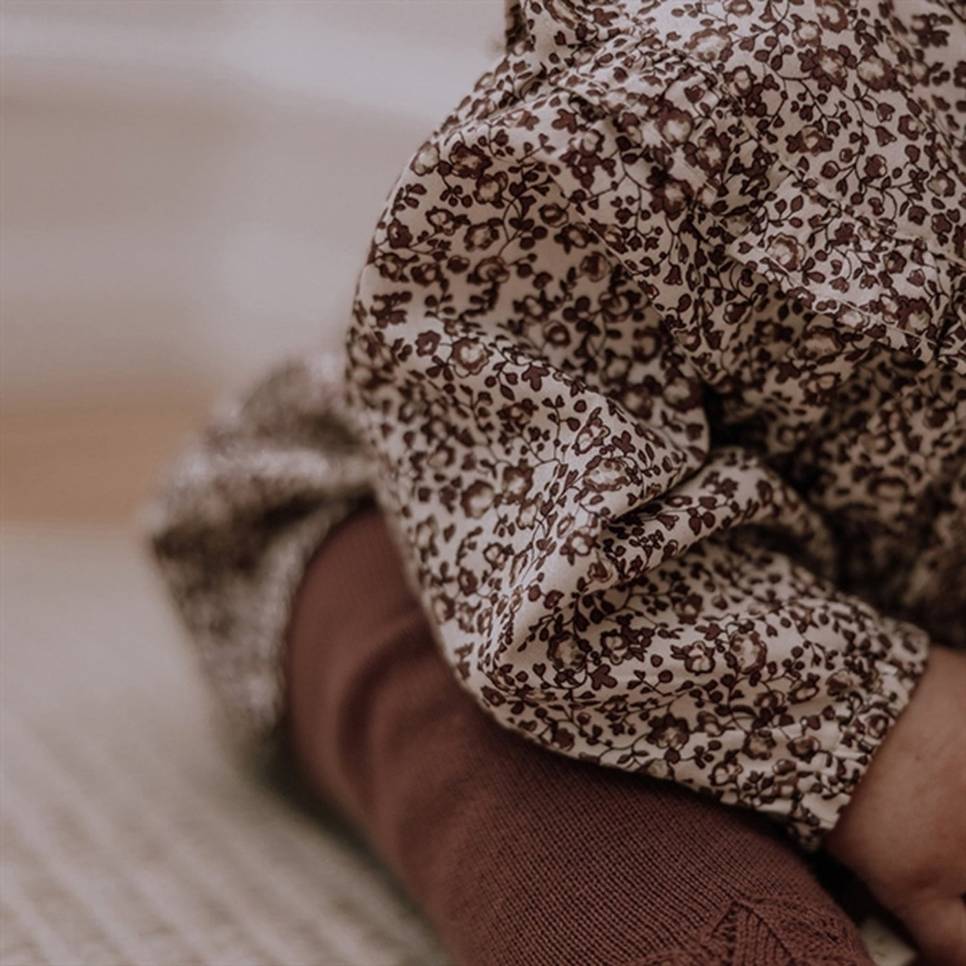 That's Mine Flores Red Santu Shirt