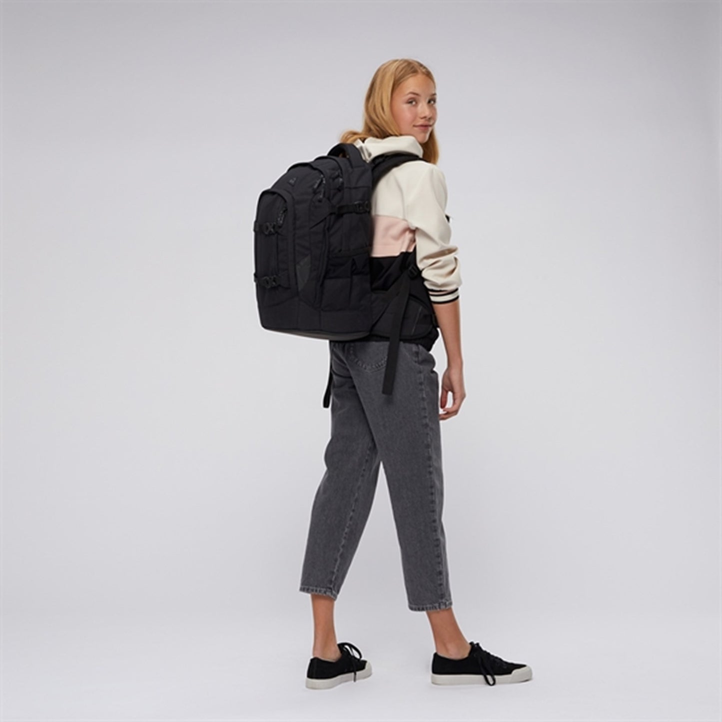 Satch Pack School Bag Blackjack 8