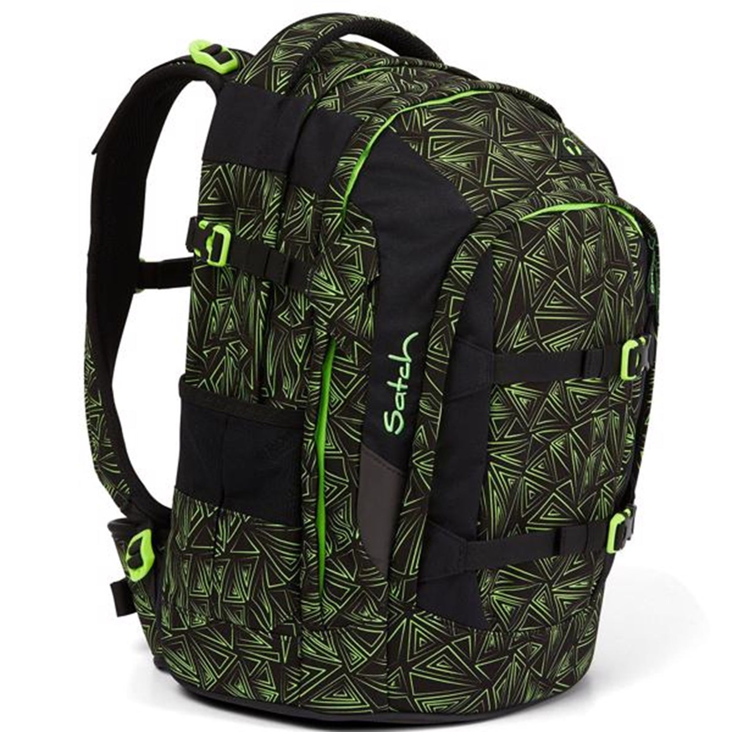 Satch Pack Skoletaske Green Bermuda 3