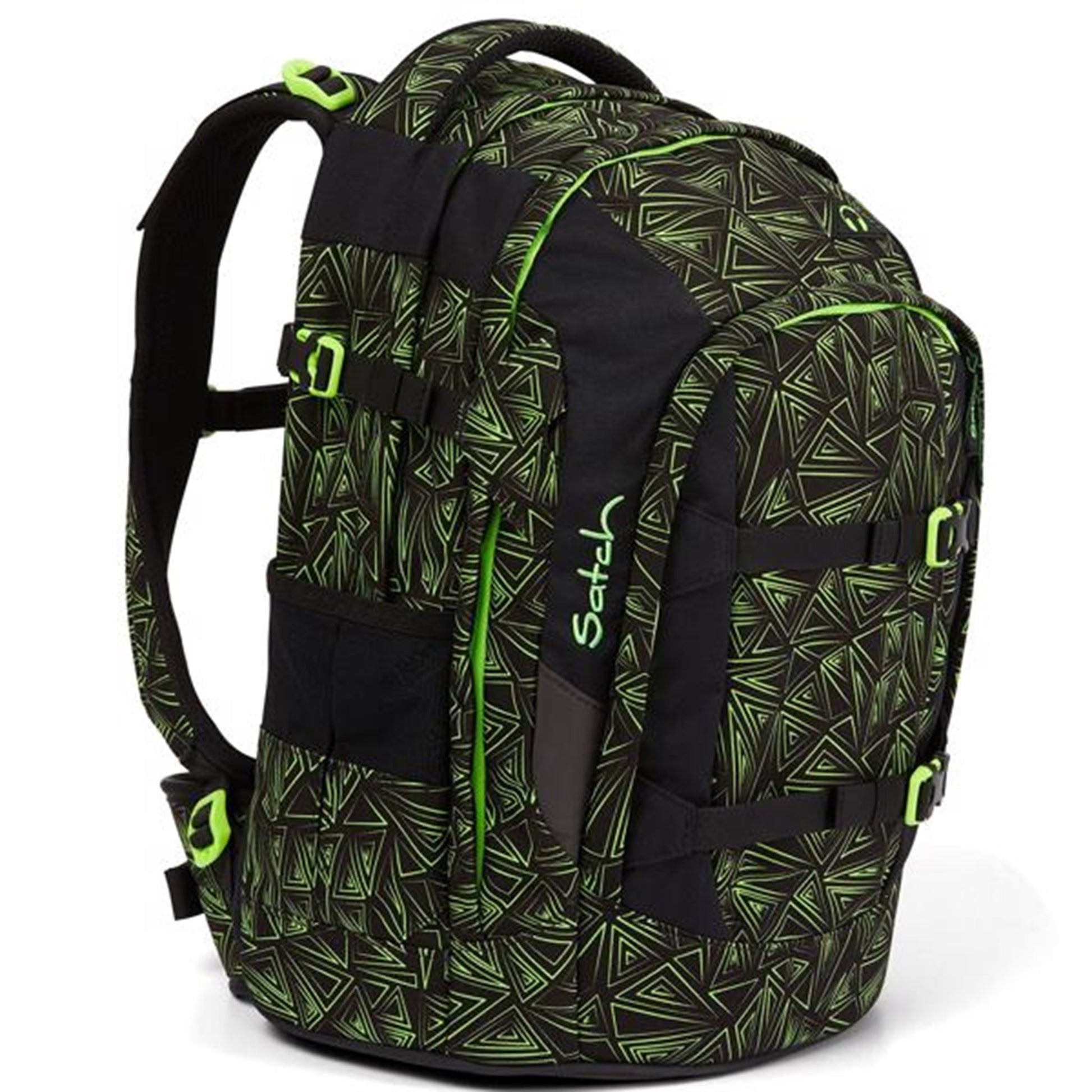 Satch Pack Skoletaske Green Bermuda 3