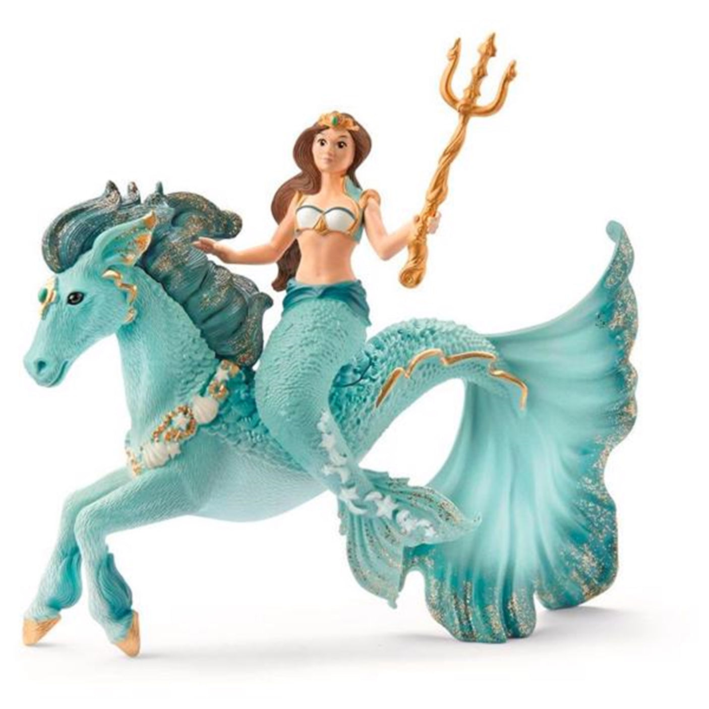 Schleich Bayala Mermaid Eyela on Underwater Unicorn