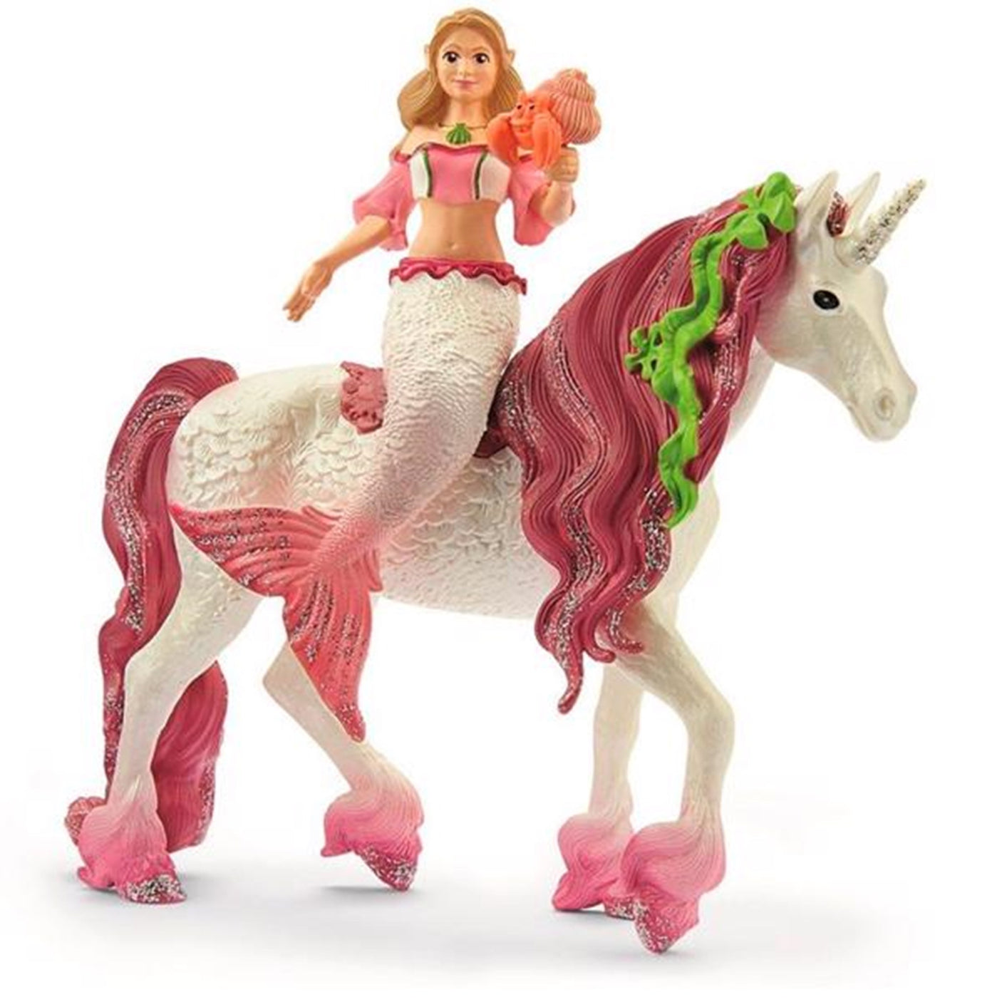 Schleich Bayala Mermaid Freya on Underwater Unicorn