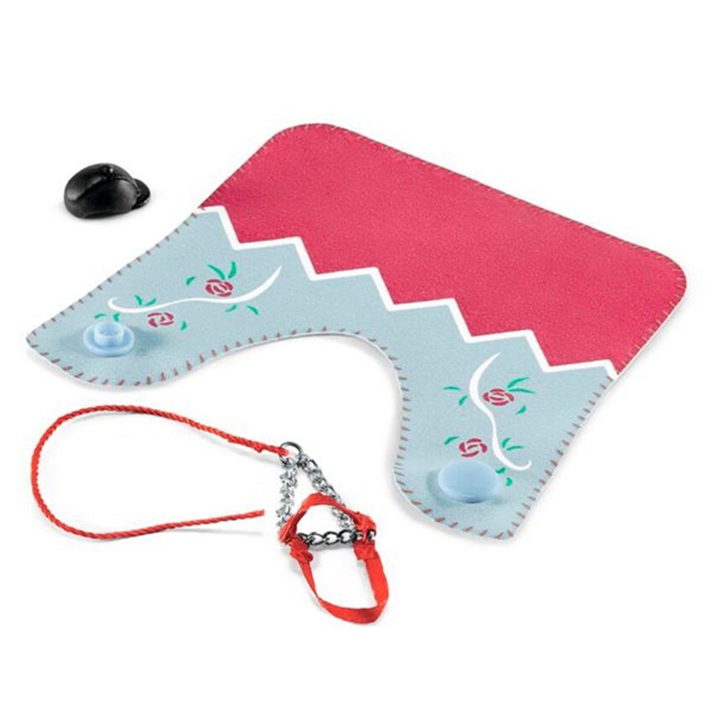 Schleich Horse Club Blanket and Halter Blue/Pink