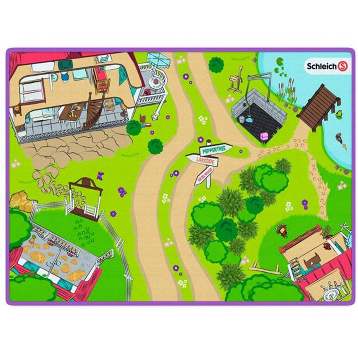 Schleich Horse Club Playmat