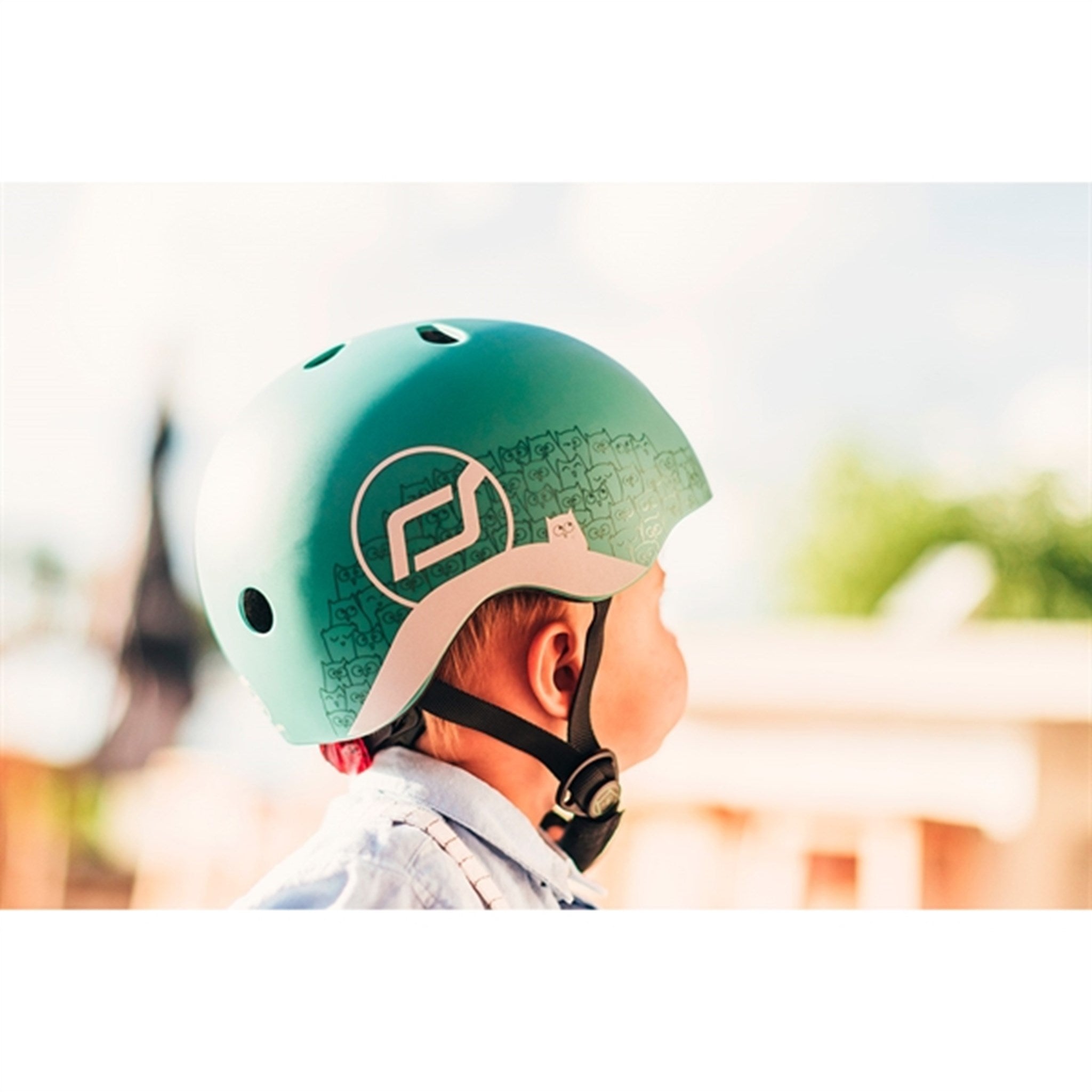 Scoot and Ride Safety Helmet Forest 6