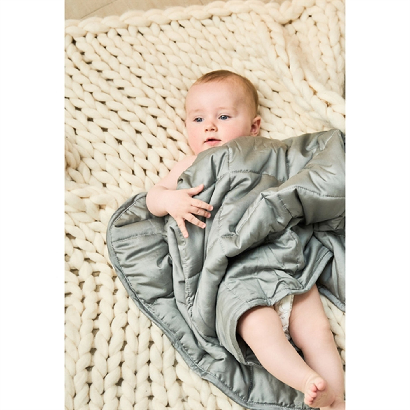 Scandinavian Rest Weighted Duvet Kids 70x100 2 kg Grey