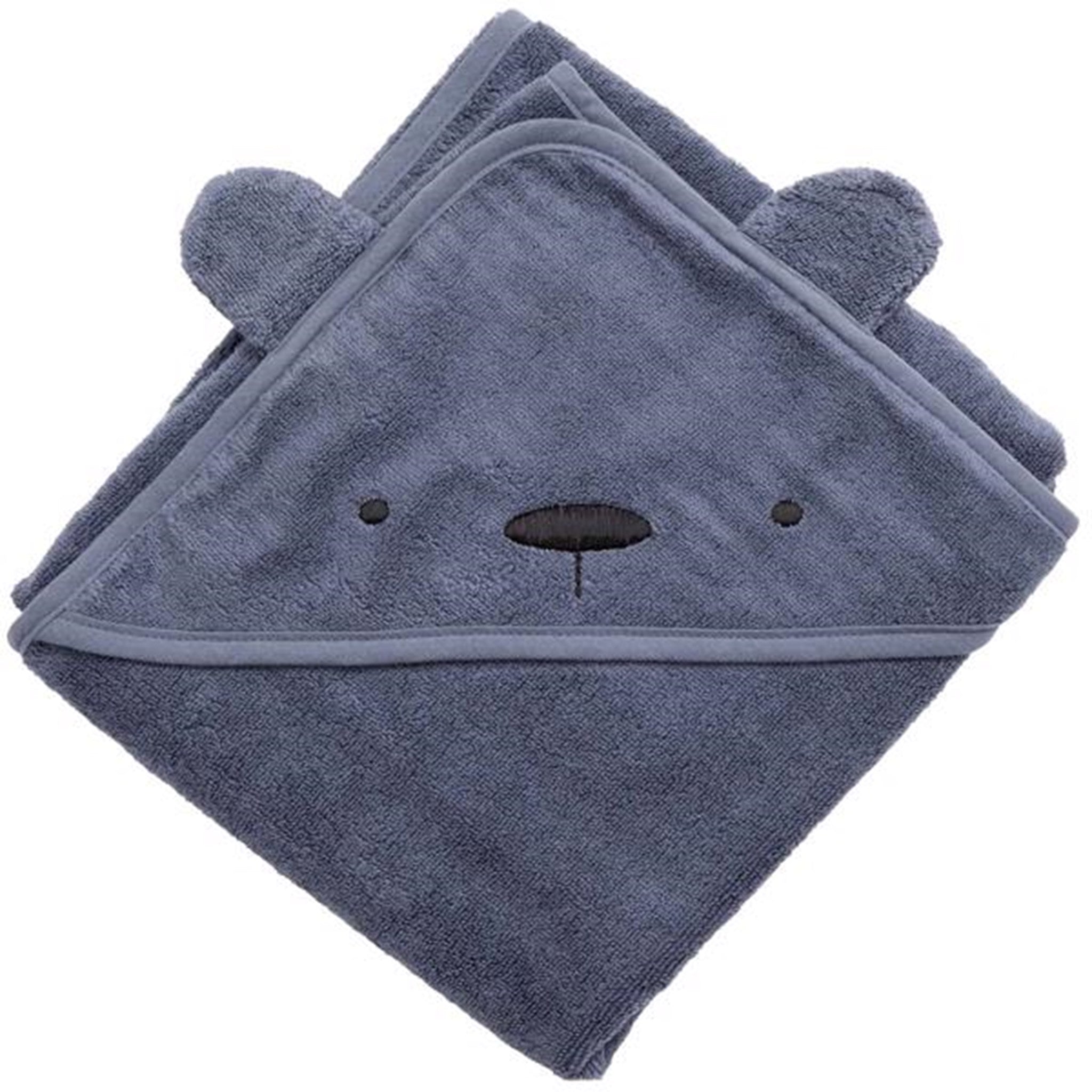 Sebra Towel Bear Milo Bramble Blue