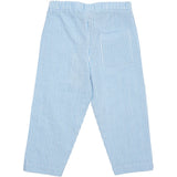 Copenhagen Colors Sky Blue W Cream Stripe Seersucker Pants