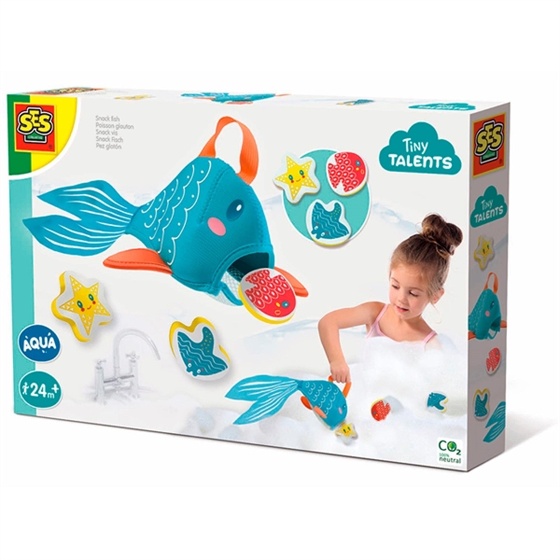SES Creative Bath Snack Fisk