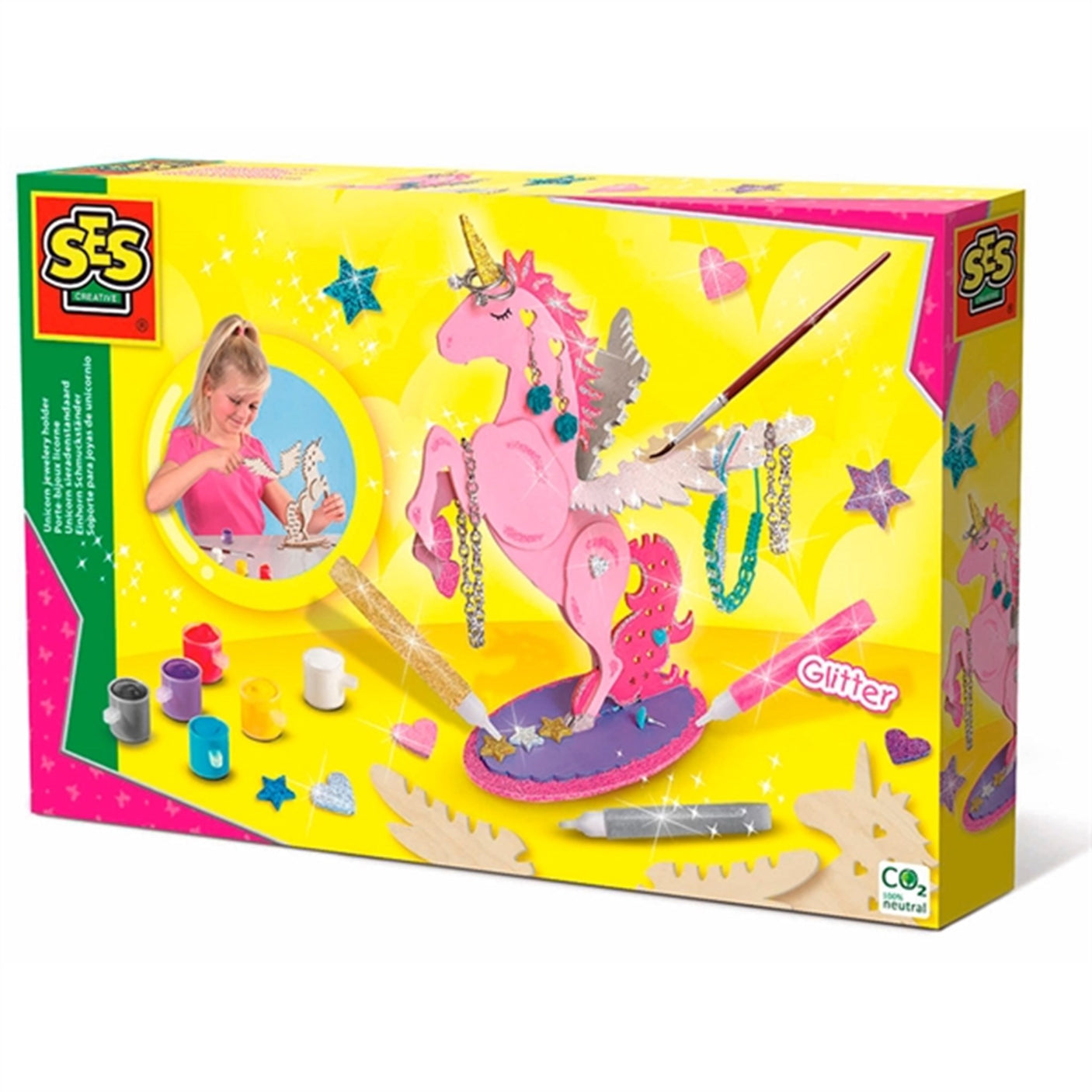 SES Creative Unicorn Jewelery Holder