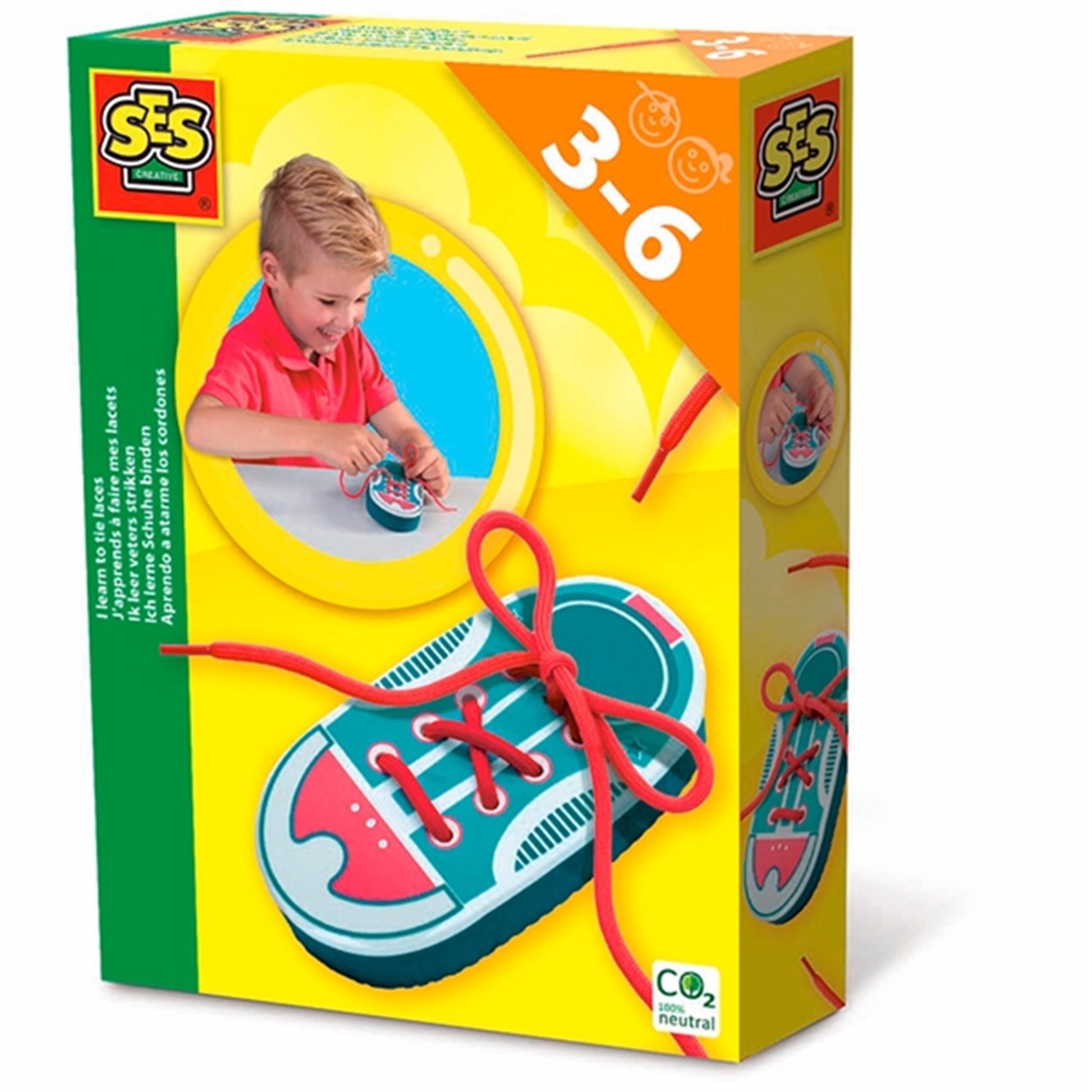 SES Creative I Learn To Tie Shoe Laces