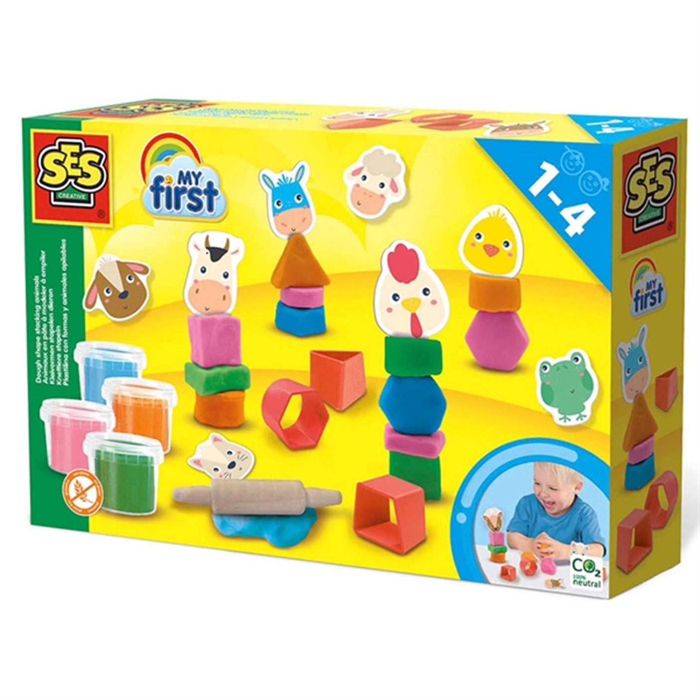 SES Creative - Dough Stacking Animals