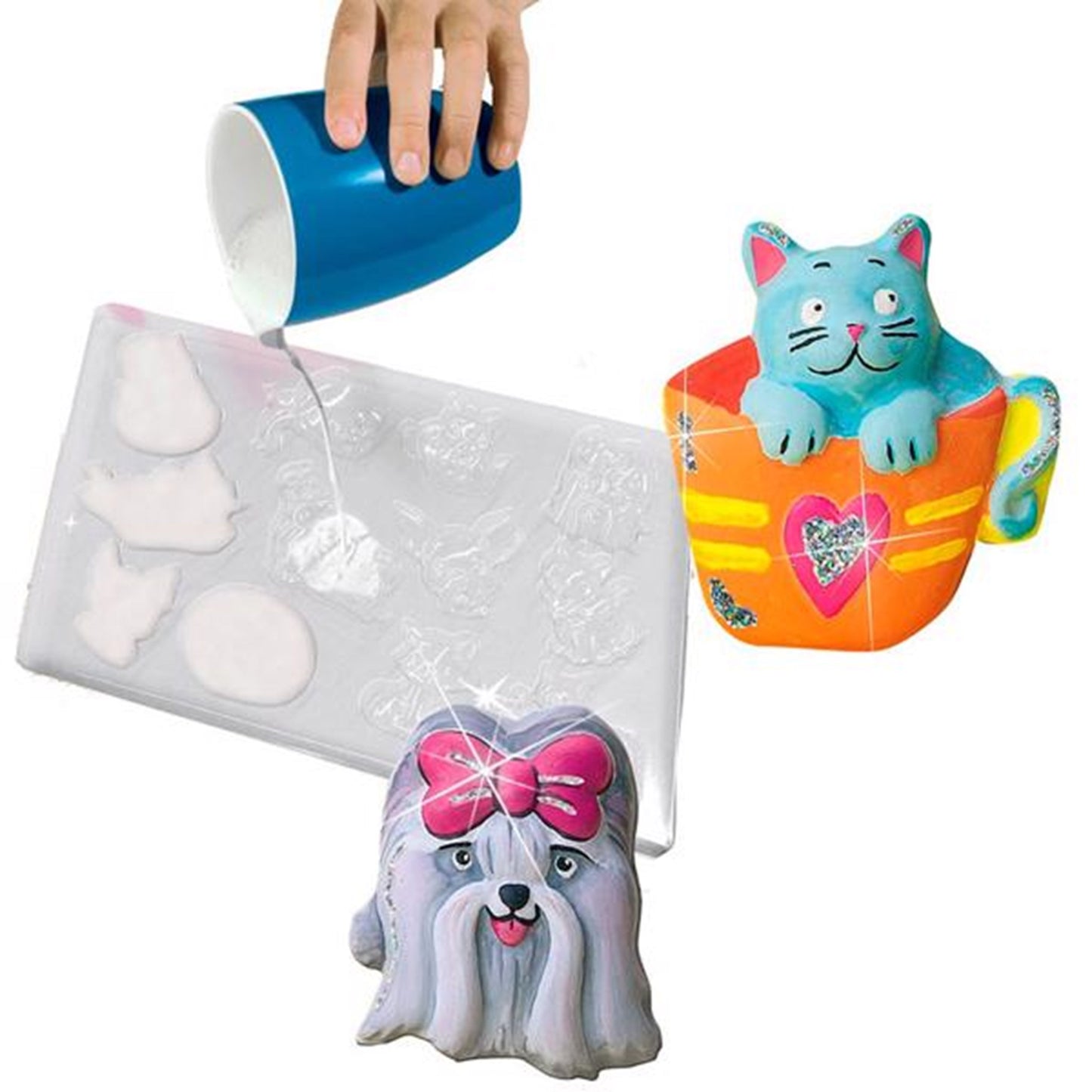 SES Creative Cast and Paint - Cats and Dogs