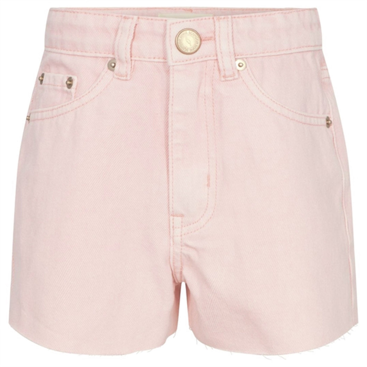 Sofie Schnoor Young Light Pink Denim Shorts 4