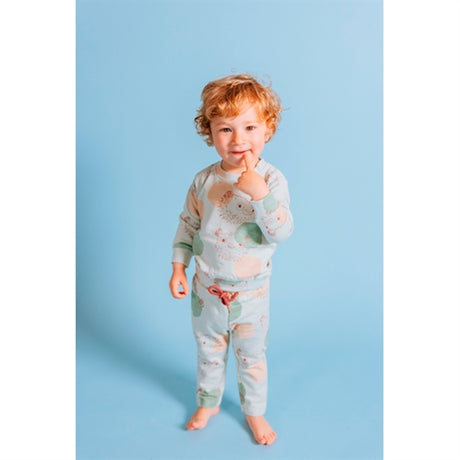 Soft Gallery Pale Aqua Buzz Puffer Sweatshirt