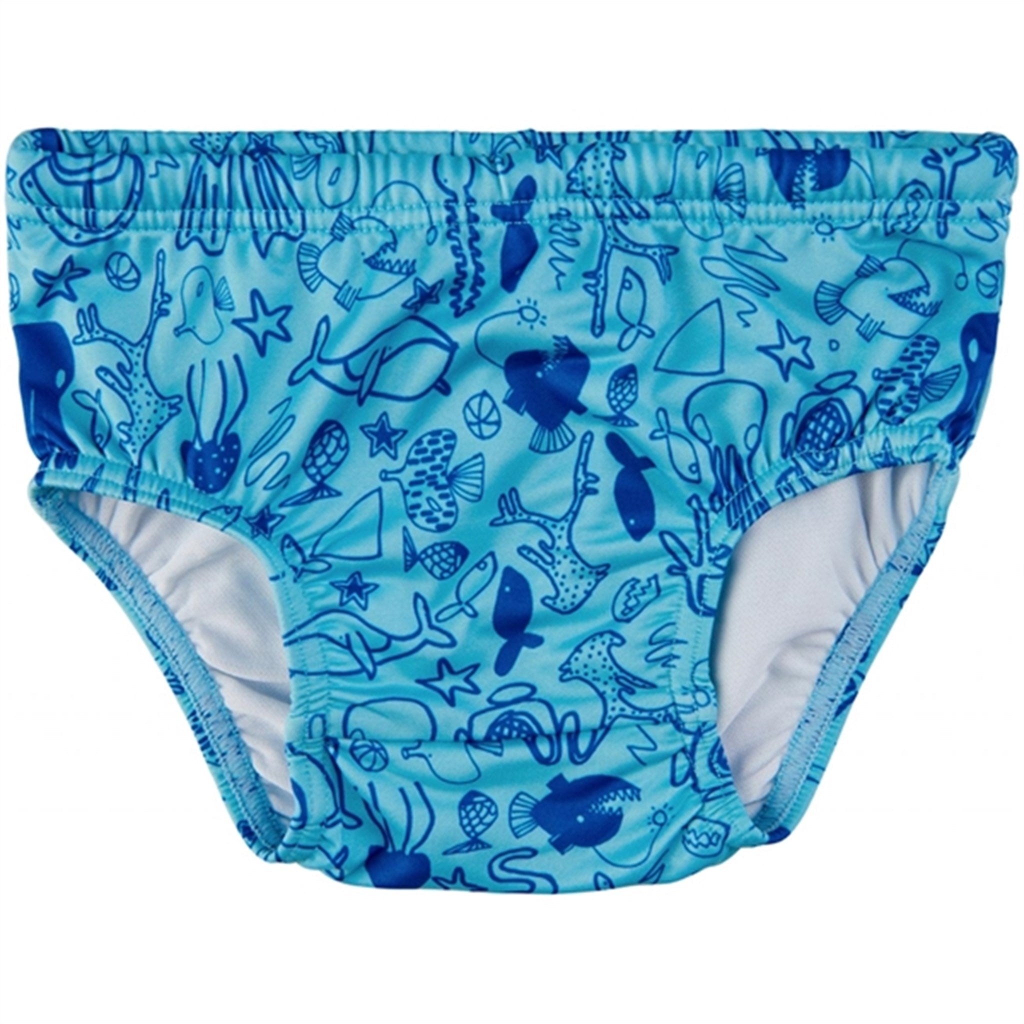Soft Gallery Silver Blue Miki Dive Swim Pants