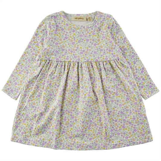 Soft Gallery Snow White Jenni Pastelflowers Kjole