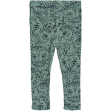 Soft Gallery Iceberg Green Paula Owl Wool Leggings