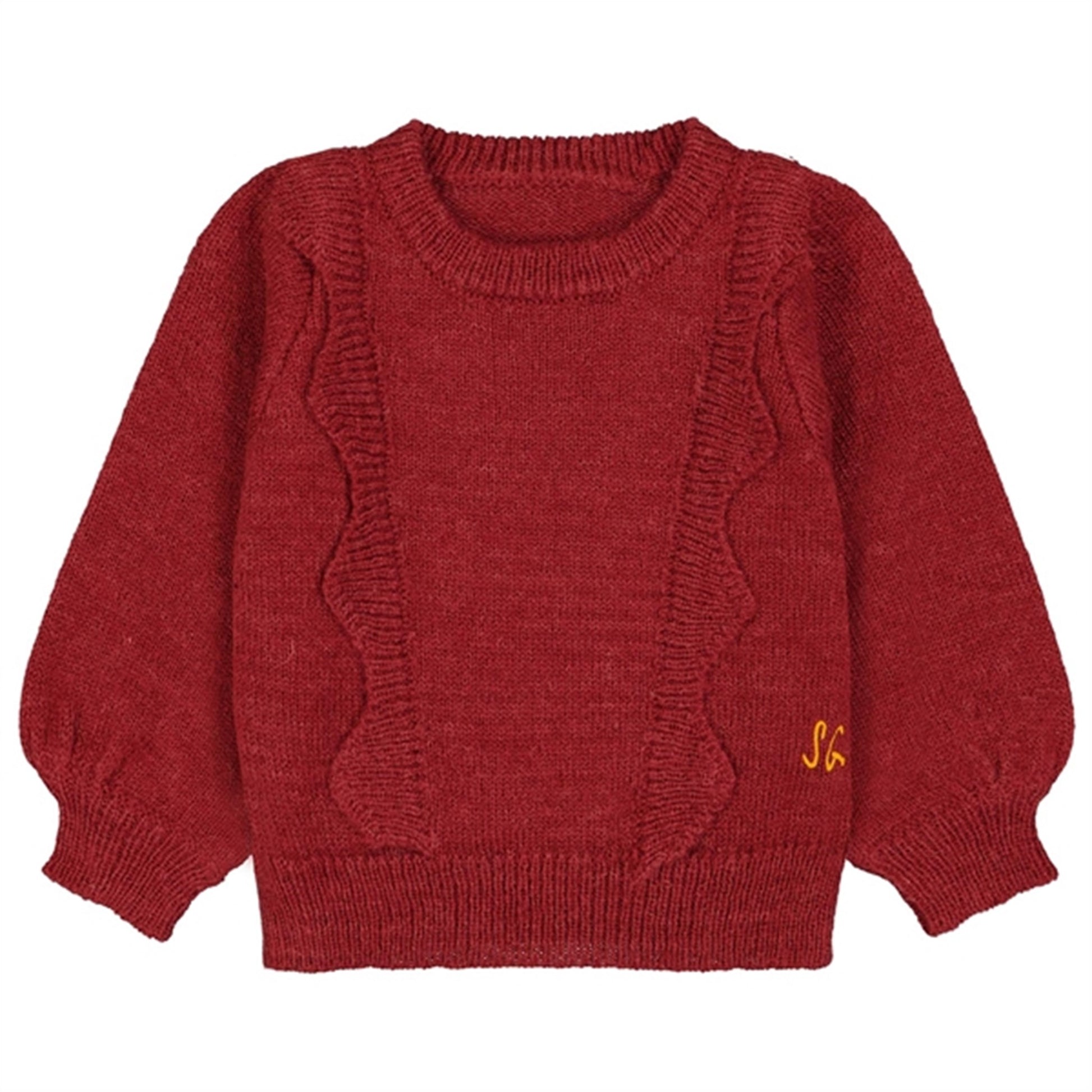 Soft Gallery Tibetan Red Megan Knit Blouse