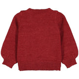 Soft Gallery Tibetan Red Megan Knit Blouse